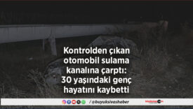 sulama kanalı
