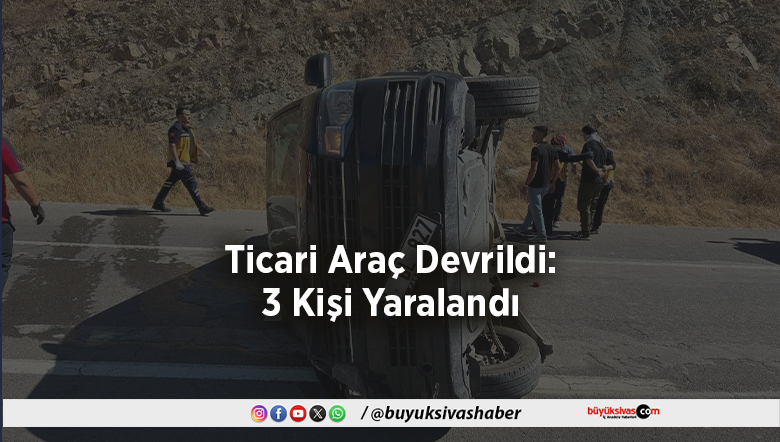Ticari Araç Devrildi