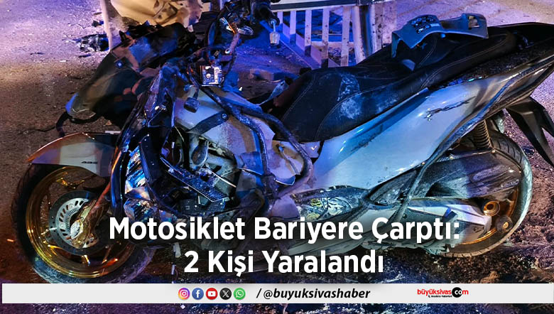 Bariyere Çarptı