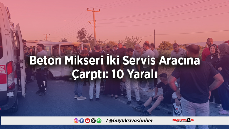 Beton Mikseri İki Servis