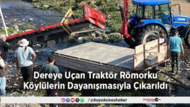 Dereye Uçan Traktör Römorku