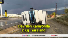 Devrilen Kamyonda