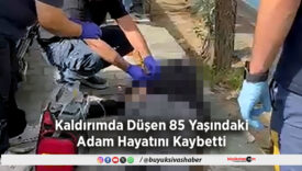 Kaldırımda Düşen 85 Yaşındaki