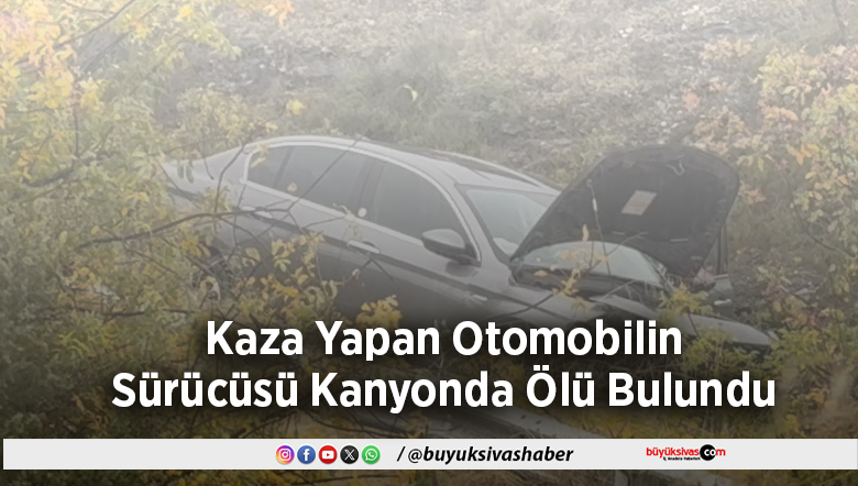 Kanyonda Ölü Bulundu