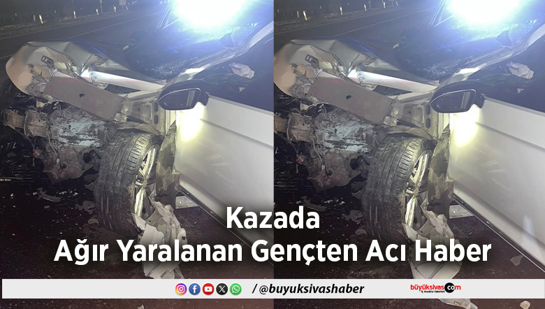 Kazada Ağır Yaralanan