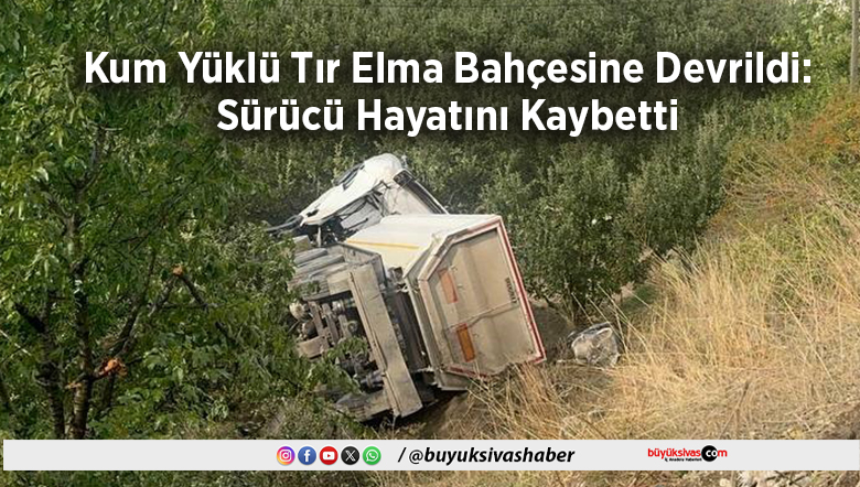 Kum Yüklü Tır