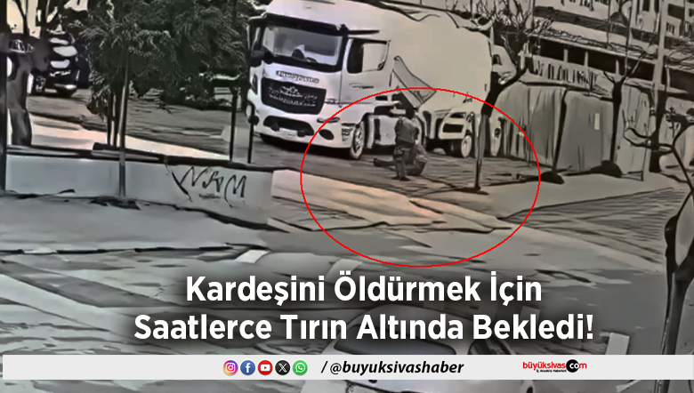Saatlerce Tırın Altında Bekledi