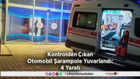 Şarampole Yuvarlandı 4 Yaralı