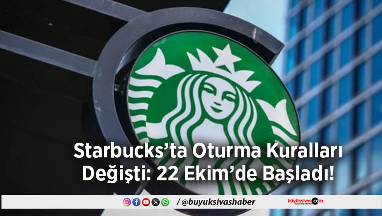 Starbucks’ta Oturma Kuralları