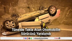 Tünelde Takla Atan Otomobilin