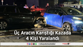 Üç Aracın Karıştığı
