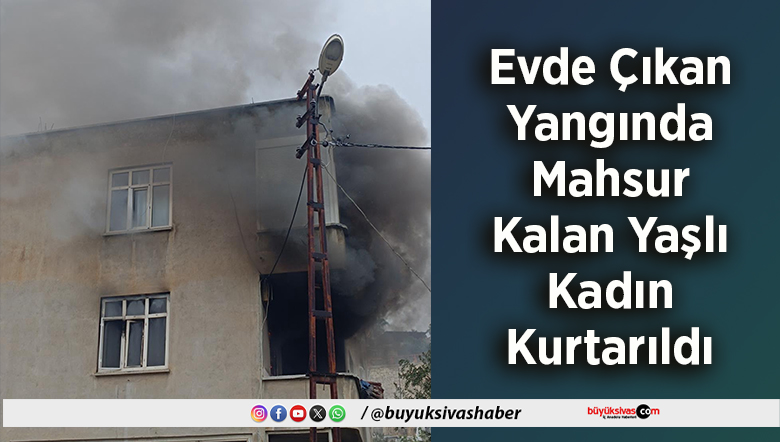 Yangında Mahsur Kalan