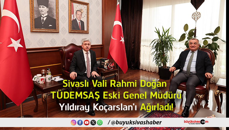 ağırladı
